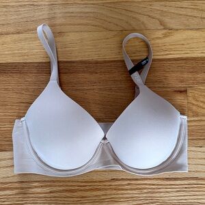 NWOT aerie SMOOTHEZ Pull-On Push-Up Bra nude 34D